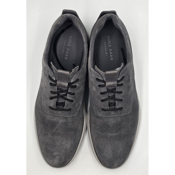Cole Haan Grand Horizon Oxford C26361 Gray Suede Grand.OS Dress Shoes Men 10.5M main image 5